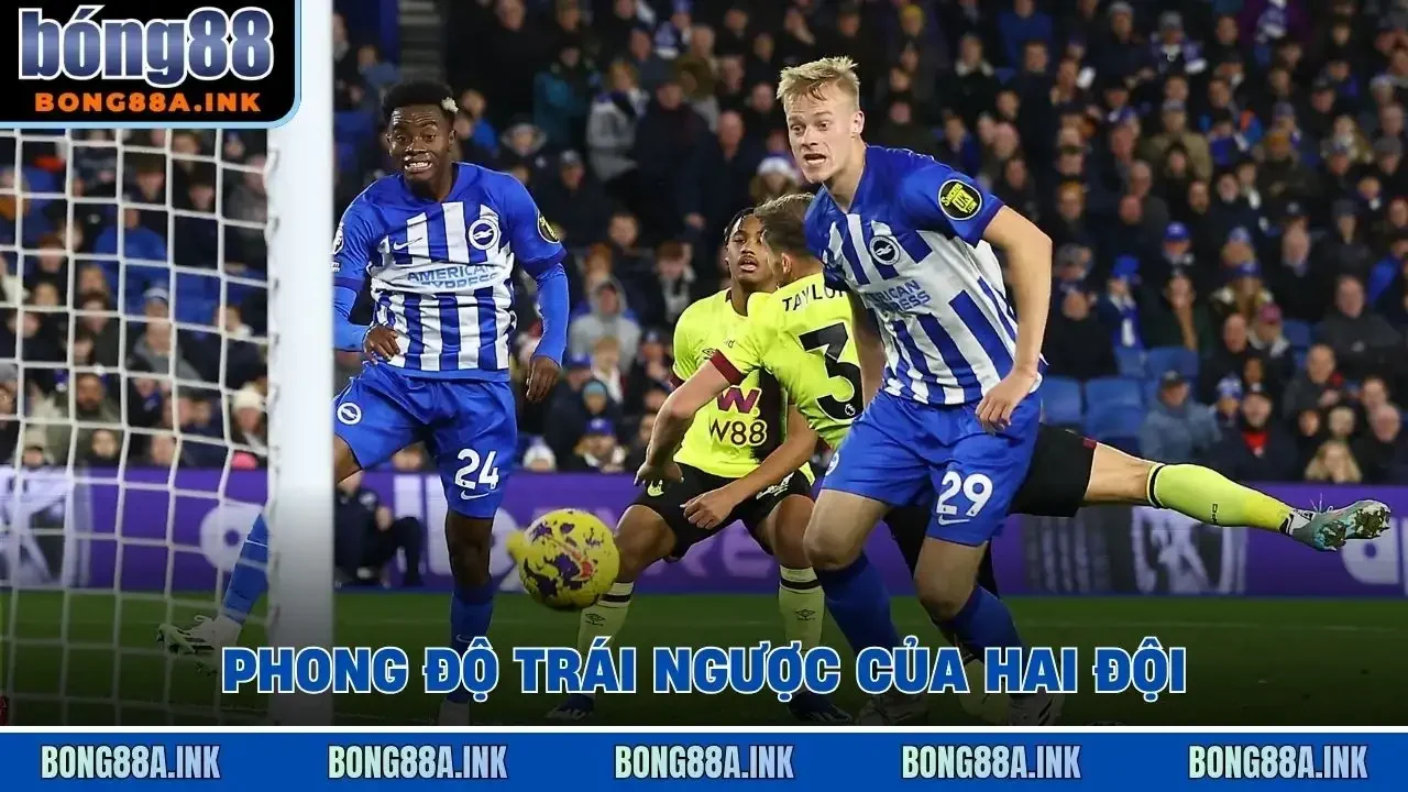 Phong độ trái ngược của hai đội